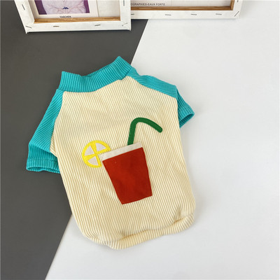 Bluza plisata pentru caini