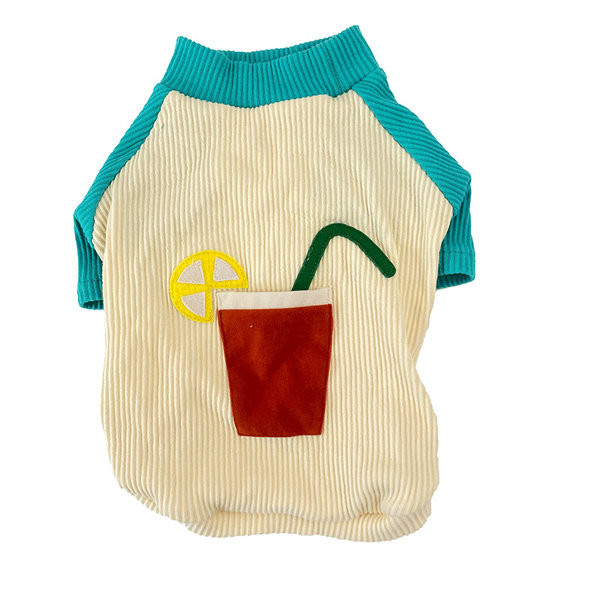 Bluza plisata pentru caini