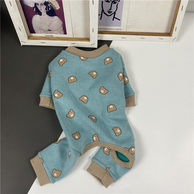 Îmbrăcăminte de iarnă căptușită pentru câini cu aplicație