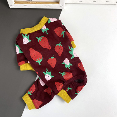 Salopeta cu imprimeu pentru caini