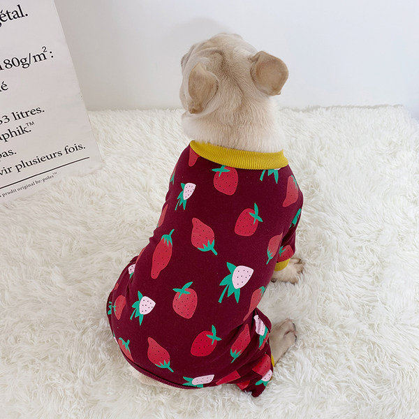 Salopeta cu imprimeu pentru caini