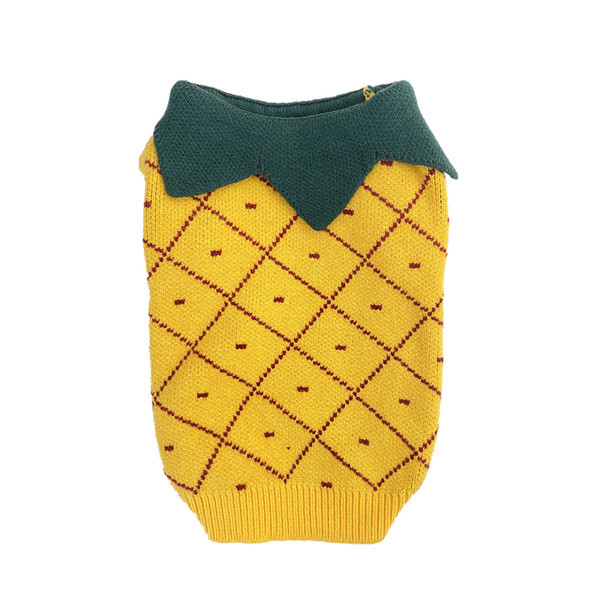 Vesta tricotata toamna-iarna pentru caini