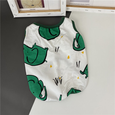 Haine de vara pentru caini cu imprimeu color