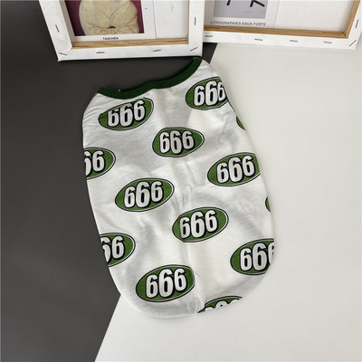 Haine de vara pentru caini cu imprimeu color