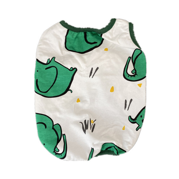 Haine de vara pentru caini cu imprimeu color