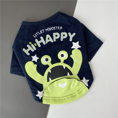 Bluza cu imprimeu color pentru caini