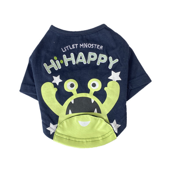 Bluza cu imprimeu color pentru caini