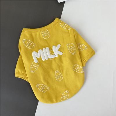 Bluză modernă în stil cățeluș cu broderie