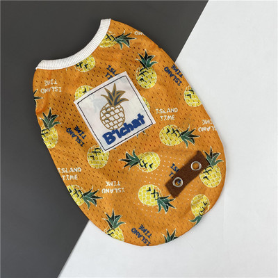 Värvilise trükiga vest koertele