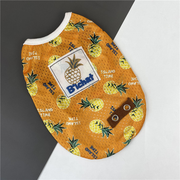 Värvilise trükiga vest koertele