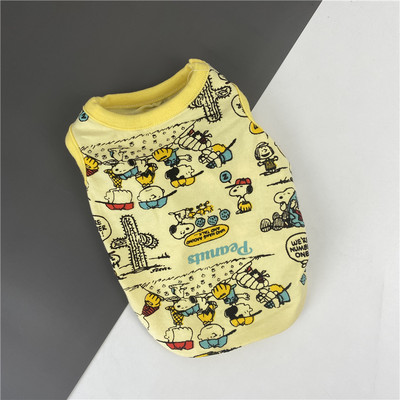 Värvilise trükiga suvised koerariided