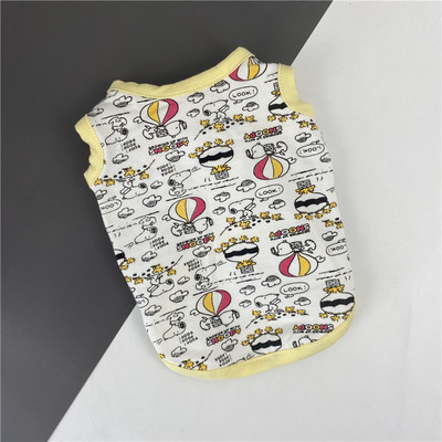 Värvilise trükiga suvised koerariided