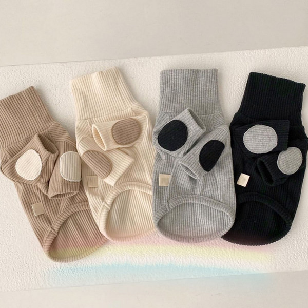 Triibuline pluus koertele mitmes värvitoonis