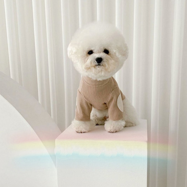 Triibuline pluus koertele mitmes värvitoonis