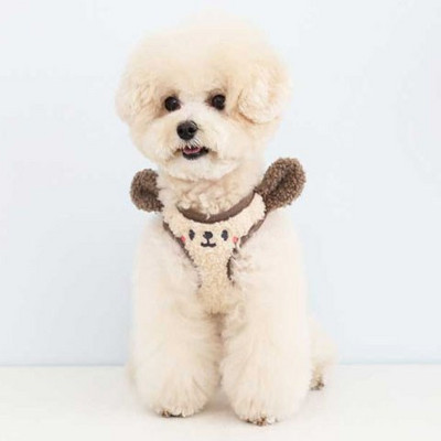 Πουπουλένιο γιλέκο για μικρά σκυλάκια σε τρία χρώματα