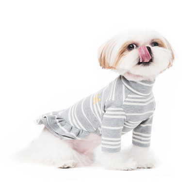 Kahes värvitoonis triibuline koerakleit