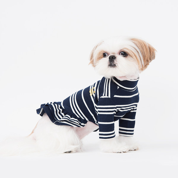 Kahes värvitoonis triibuline koerakleit