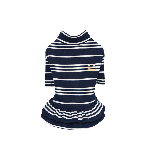 Kahes värvitoonis triibuline koerakleit