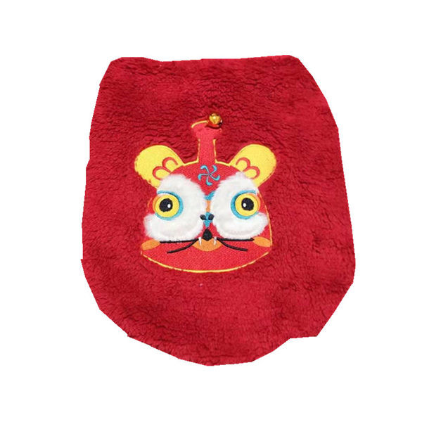 Haine pentru câini de pluș cu broderie