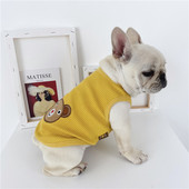 Aplikatsiooniga puuvillane vest koertele