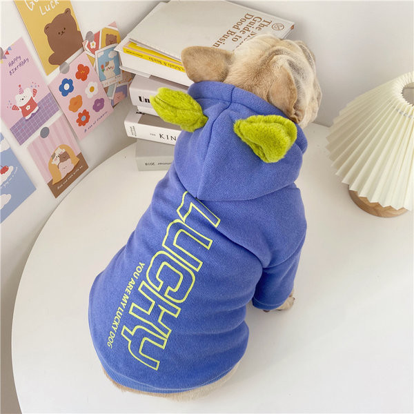 Kapuutsiga kampsun koertele