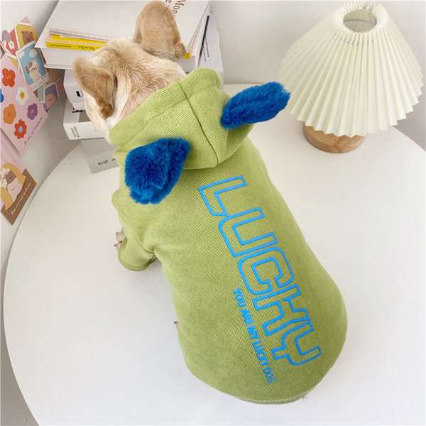 Kapuutsiga kampsun koertele