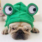 3D kapuutsiga soe talvejope koertele