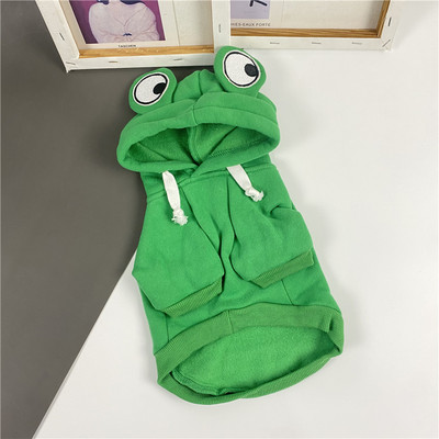 3D kapuutsiga soe talvejope koertele