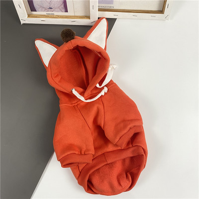 3D kapuutsiga soe talvejope koertele