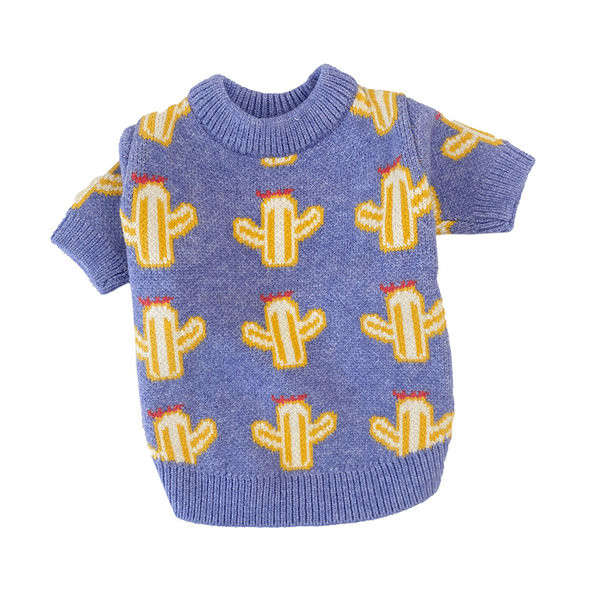 Moodne koera kampsun kahes värvitoonis