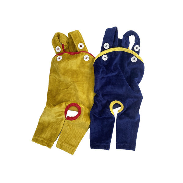 Salopeta pentru caini in doua culori