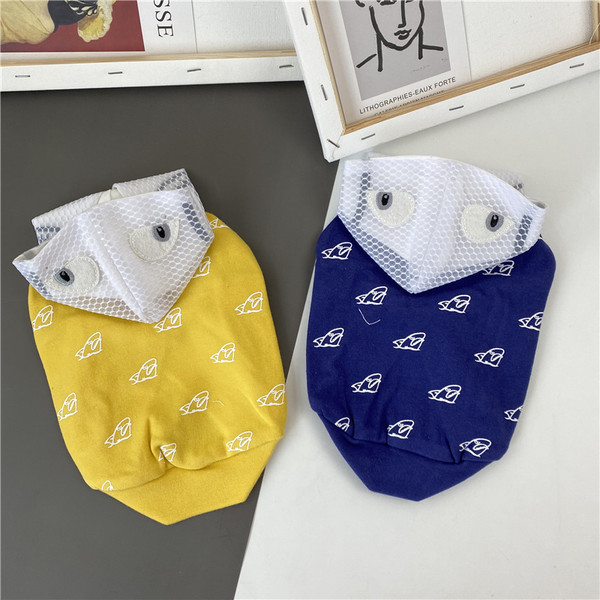 Õhuke nööpidega vest koertele