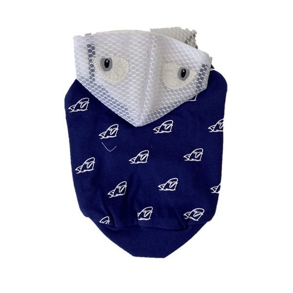 Õhuke nööpidega vest koertele