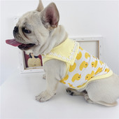 Kaelarihma ja värvilise aplikatsiooniga puuvillane pluus koertele