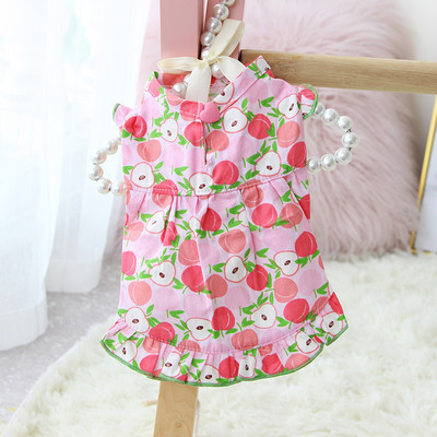 Rochie de vara pentru caine cu imprimeu color