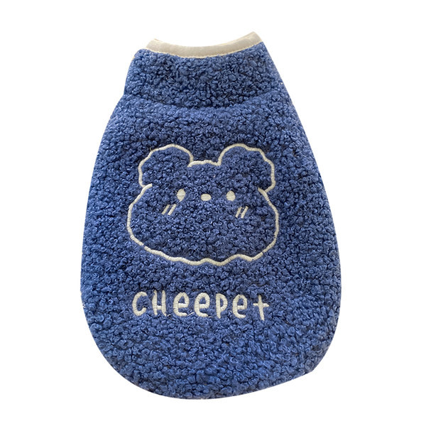 Tikandiga plüüsis talvevest koertele