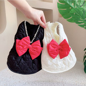 Pärlite ja paelaga vest koertele