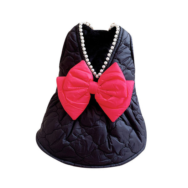 Pärlite ja paelaga vest koertele