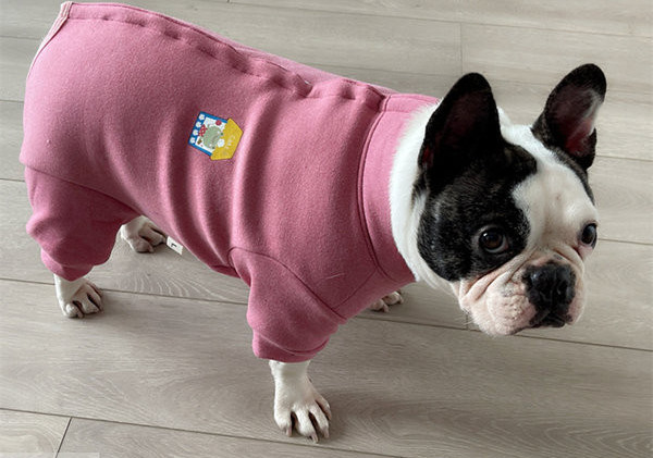 Vesta roz pentru caini