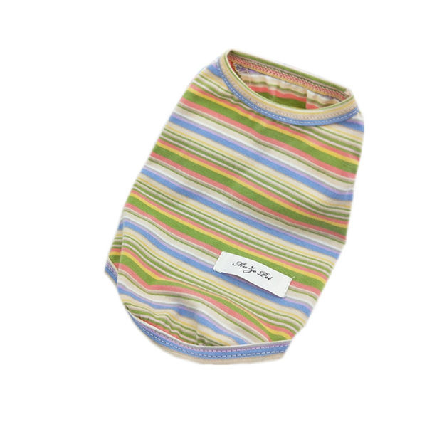 Triibulised puuvillased riided koertele