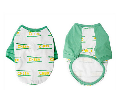 Moodne koerte T-särk kirjaga