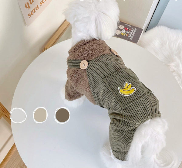 Moodsad riided koertele voodri ja tikandiga