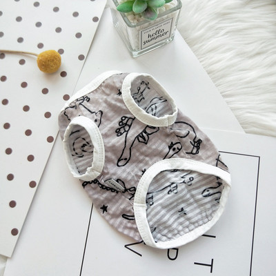 Βαμβακερό γιλέκο για σκύλους με διαφορετική εφαρμογή