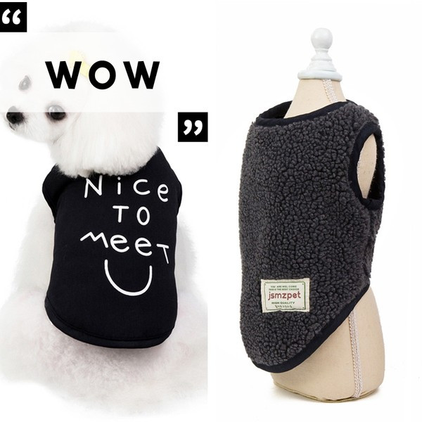 Vest pealdisega koertele - kaks värvi