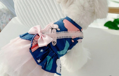 Moodne tülliga koerakleit kahes mudelis