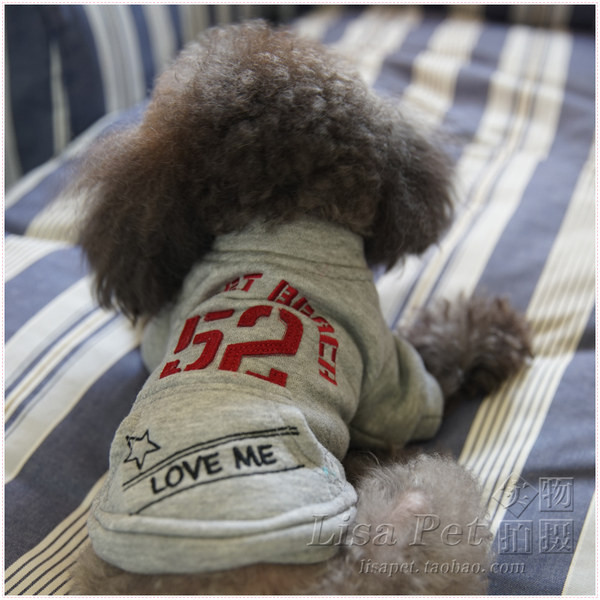 Jesensko-zimska bluza za pse s vezom