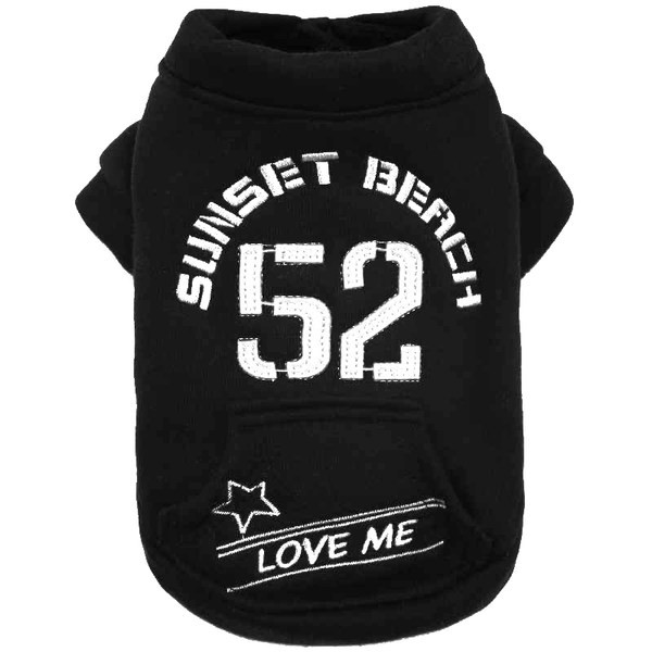 Jesensko-zimska bluza za pse s vezom