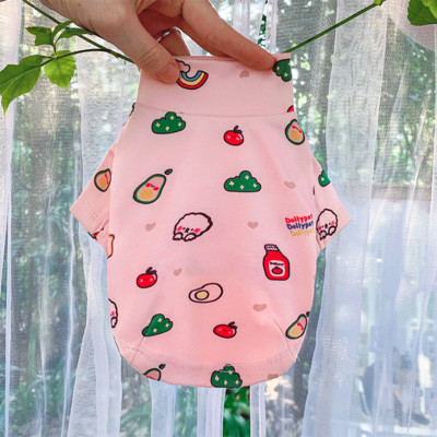 Kolmes värvitoonis värvilised riided koertele