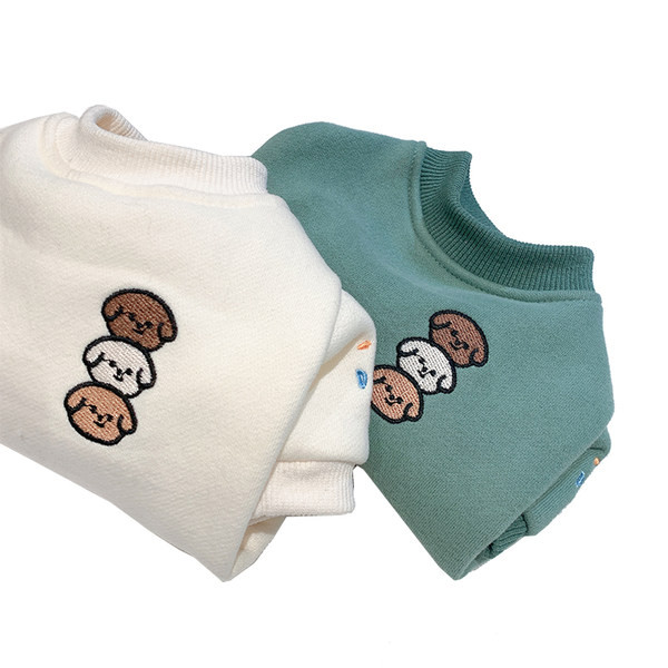 Kahes värvitoonis kampsun väikestele koertele