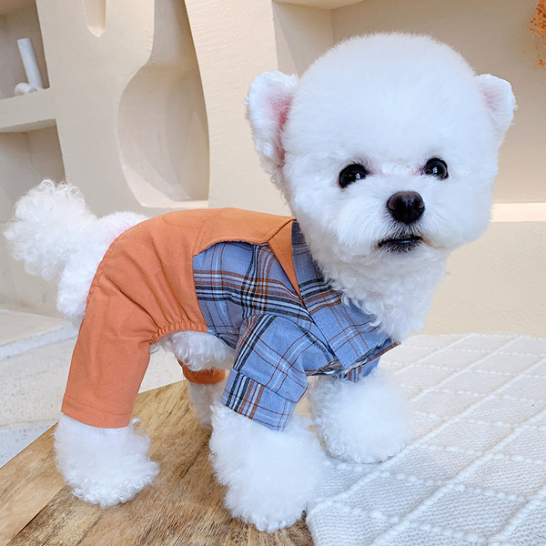 Koerte ruuduline kombinesoon - kahte värvi